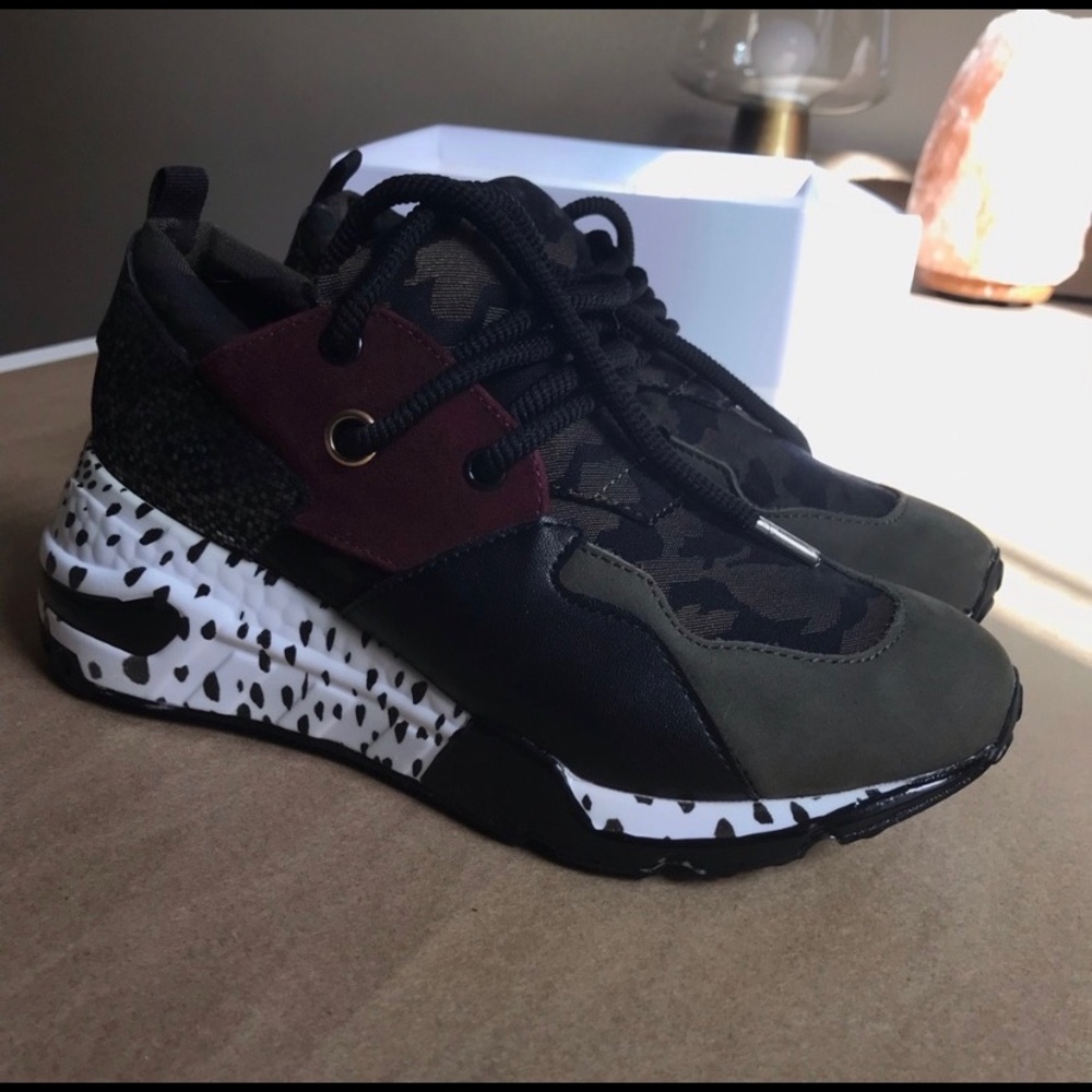 Steve Madden cliff sneaker olive